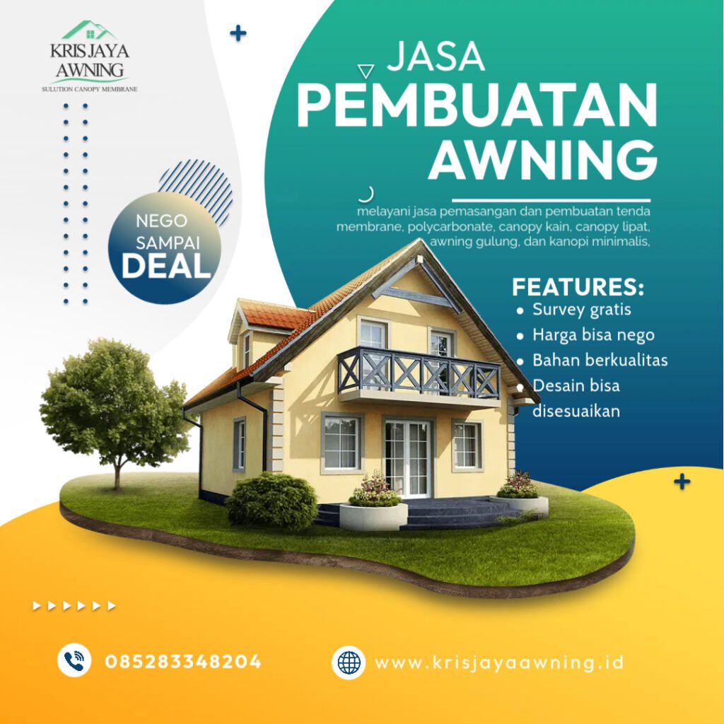 brosur awning