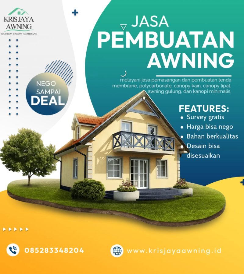 brosur awning